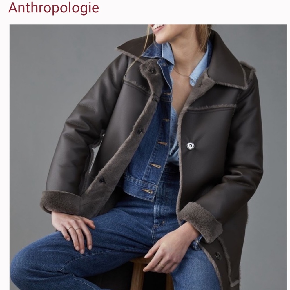 Maeve by Anthropology Kerry Reversible coat NWT M